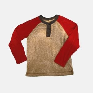 Boys Long sleeve Baseball tee